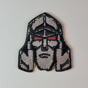 TRANSFORMERS - MEGATRON: 1.5 INCH CUSTOM SHAPE IRON ON PATCH EXCELLENT CONDITION